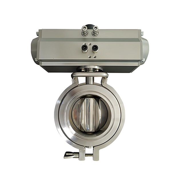 Yunfu 180 Degree Stainless Steel Discharge Valve